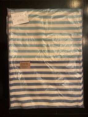 Katie Kime Blue and White Striped Kitchen Linens